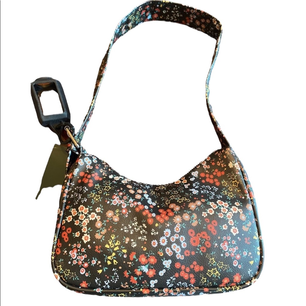 Wild Fable Floral Mini Shoulder Purse w Sanitizer Holder
